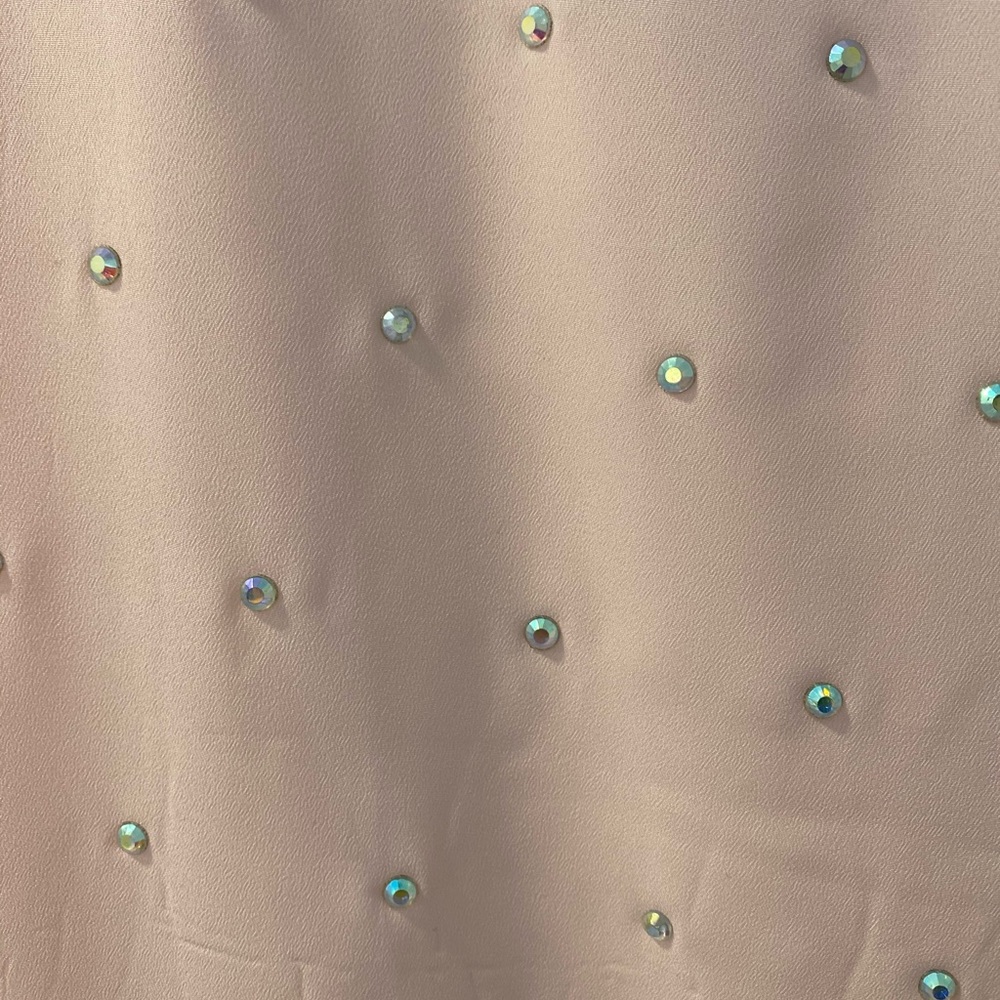 Express Rhinestone Studded Shift Dress - Picture 5 of 6